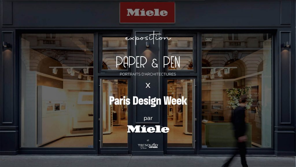 Paper & Pen expose pour la Paris Design Week