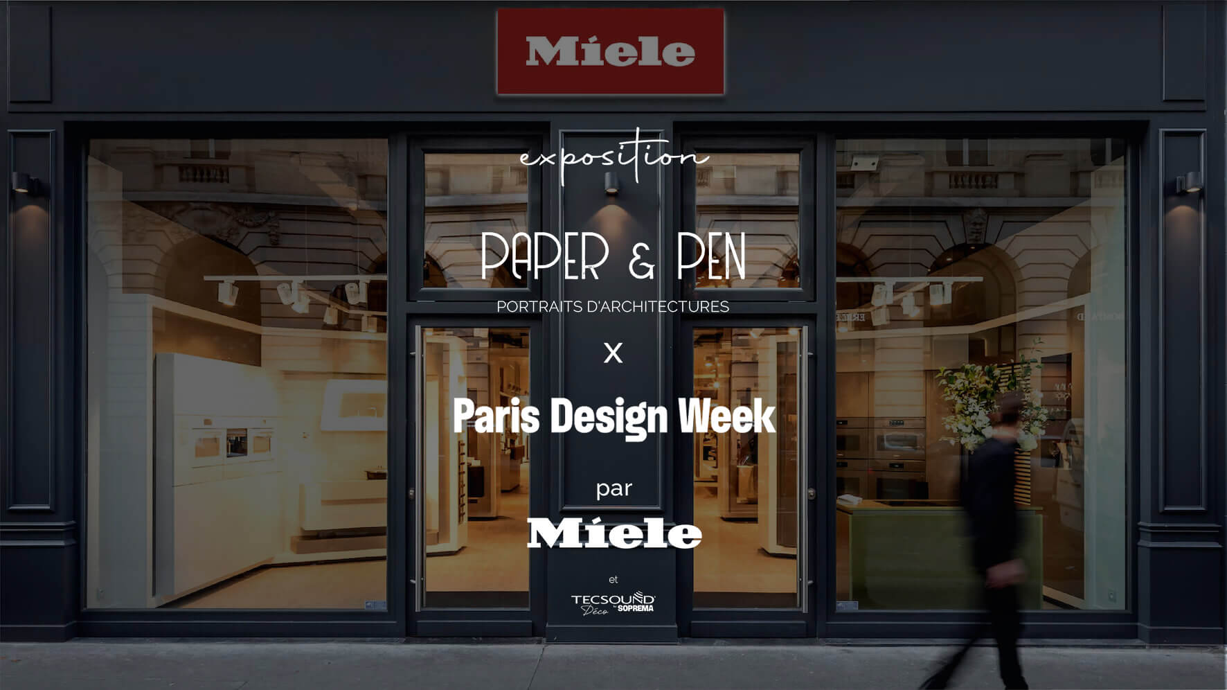 Paper & Pen expose pour la Paris Design Week