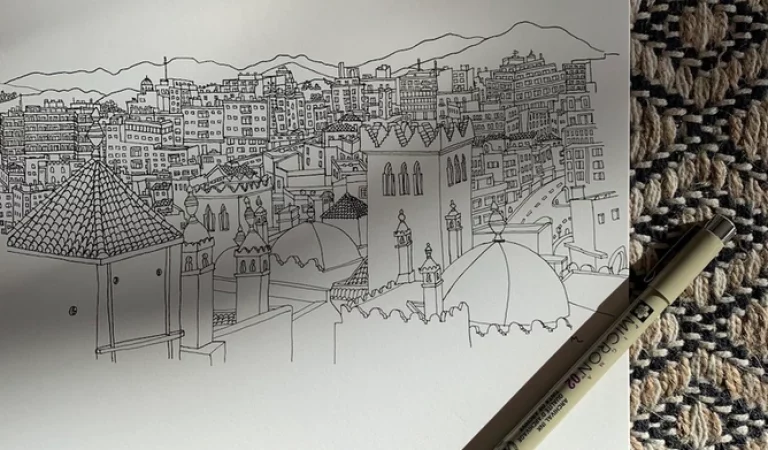 Dessin de ville, valorisation du patrimoine de Tanger