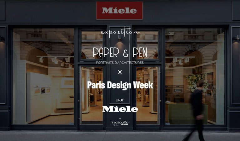 Paper & Pen expose chez Miele pour la Paris Design Week 2026